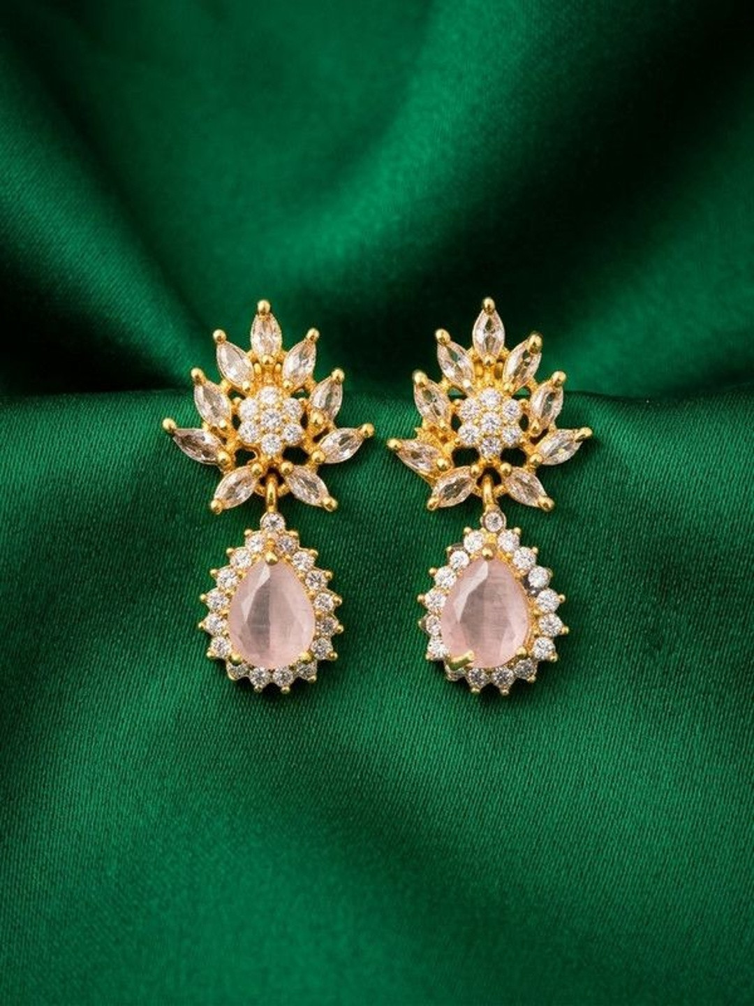 Talish Floral Drop Earrings