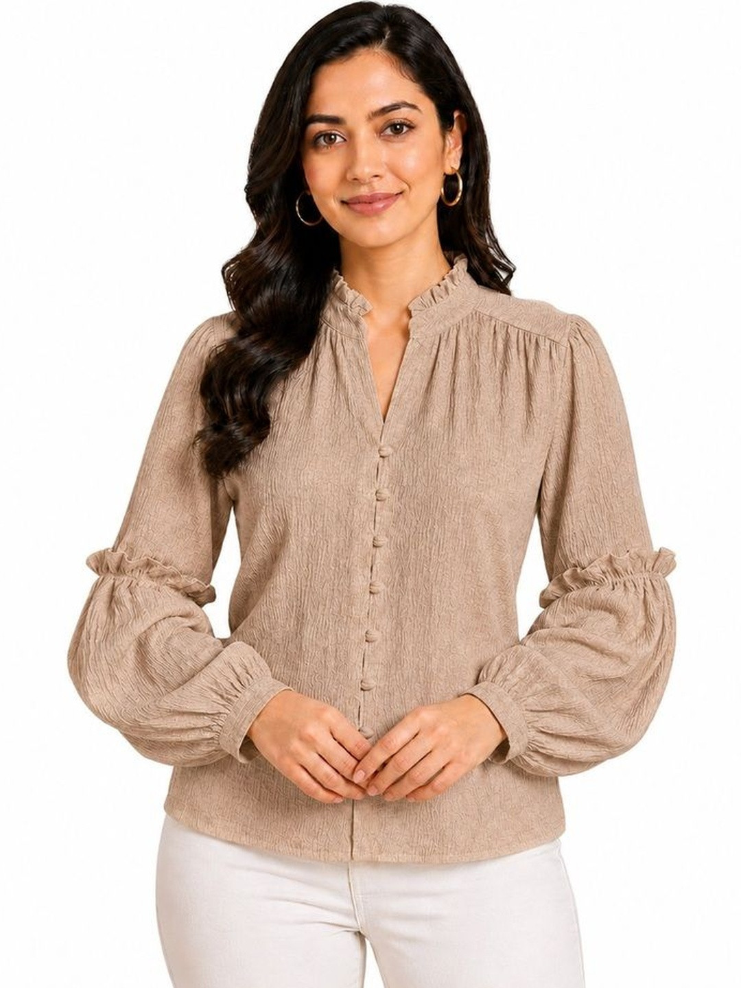 ZAZADIYA IMPEX Woven Design Kurti