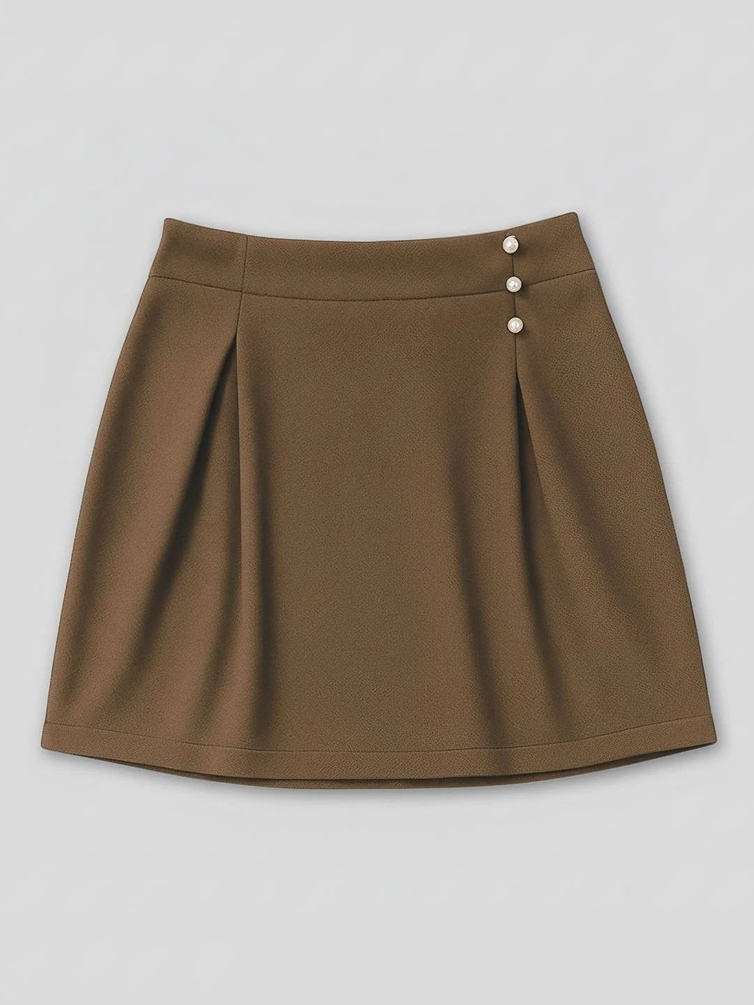 Hopscotch Girls Chiffon Above Knee A-Line Pleated Skirt