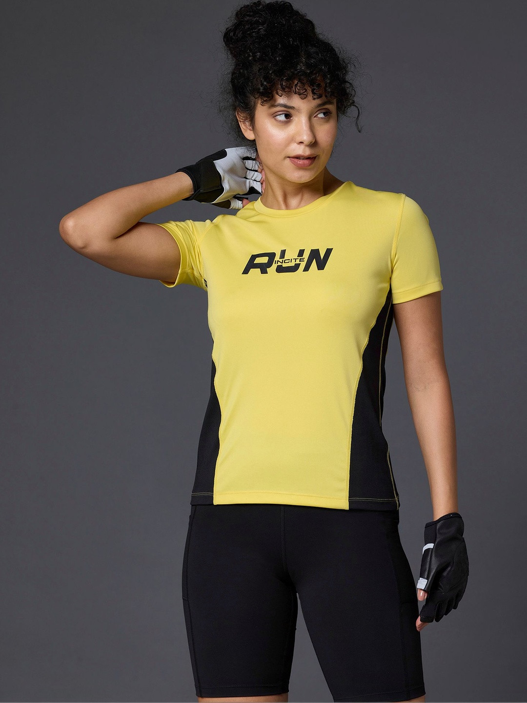 INCITE Women Typography Running T-shirt