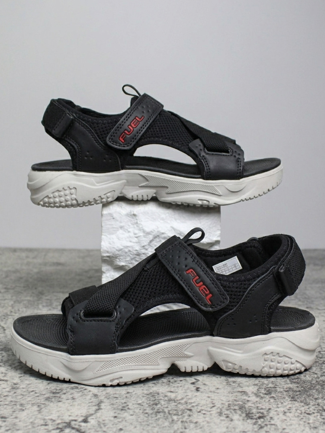 FUEL Textured Comfort Sandals