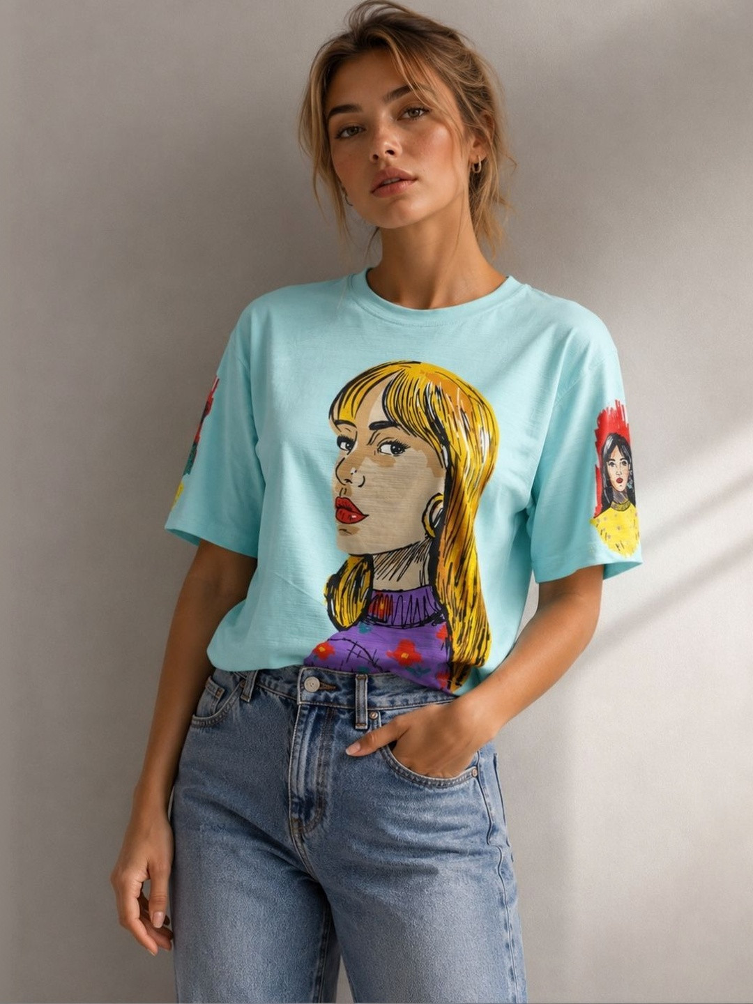 clobug Women Printed T-shirt