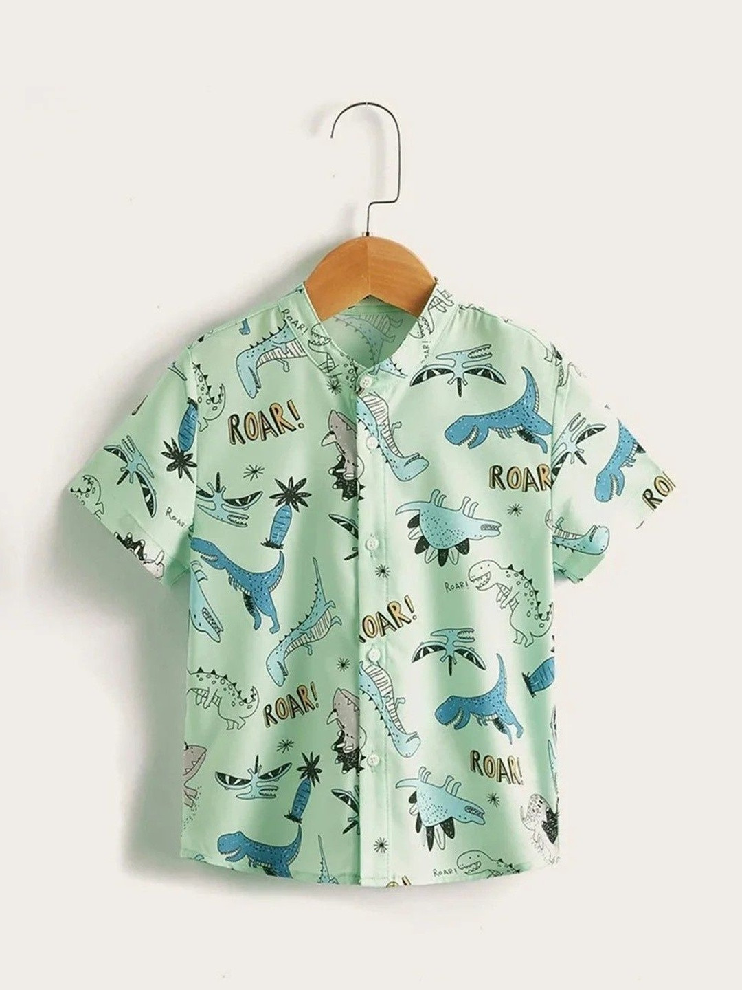 SHUBH BELLA Boys Classic Printed Casual Shirt