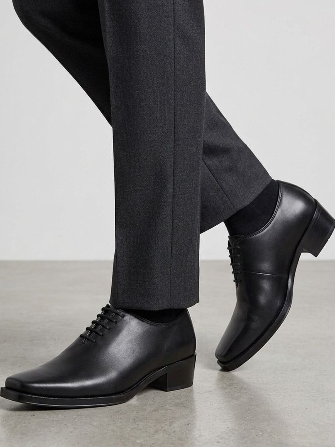 Killer Men Square Toe Lace-Ups Oxfords Formal Shoes