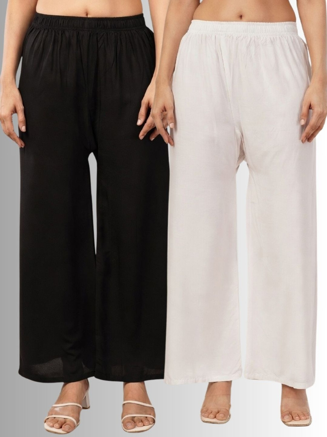LEGITLOOKS Women 2 Palazzos