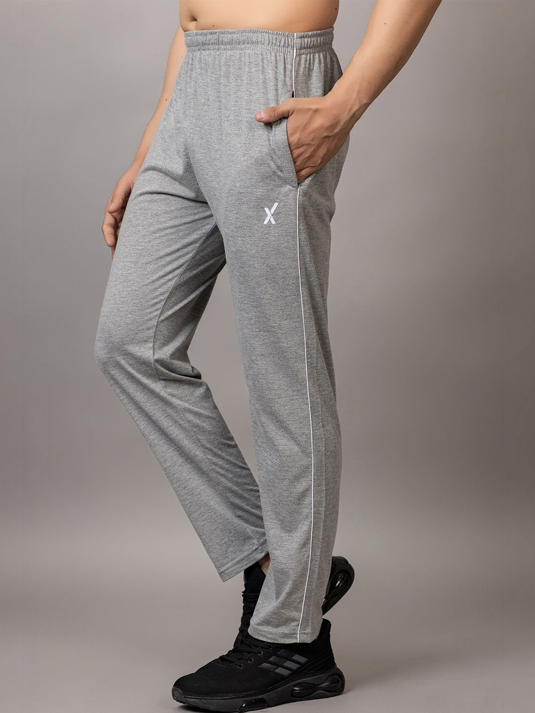 AXYS Men Smart Skinny Fit Trousers