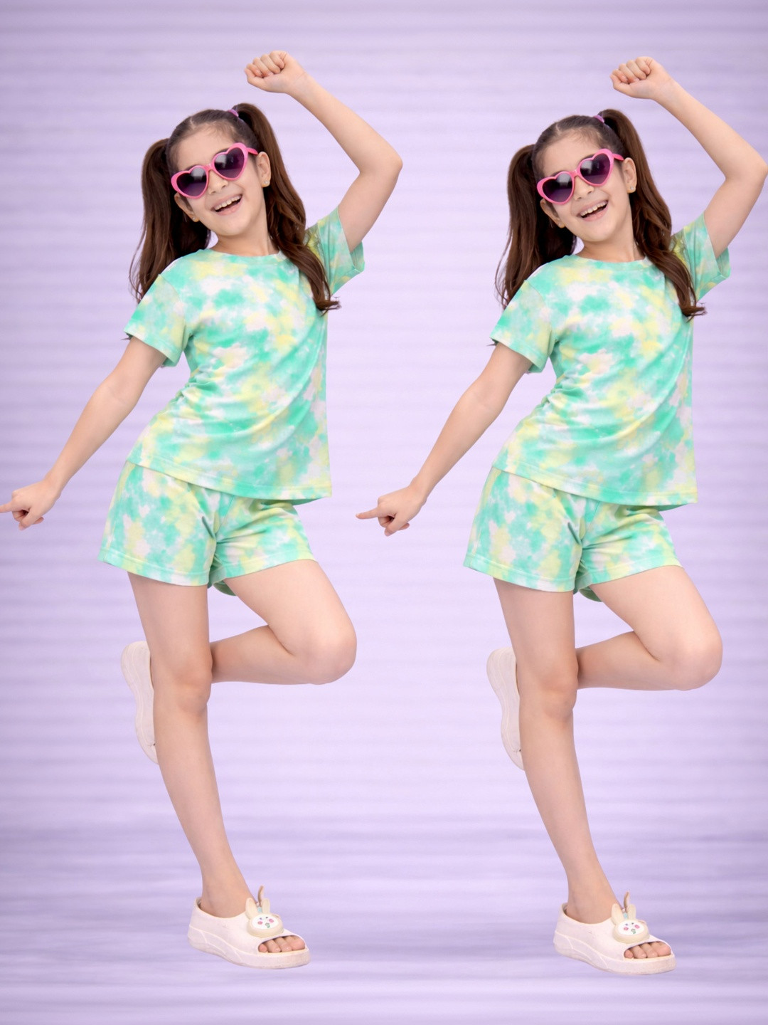 LITBABY Girls Printed Nightdress