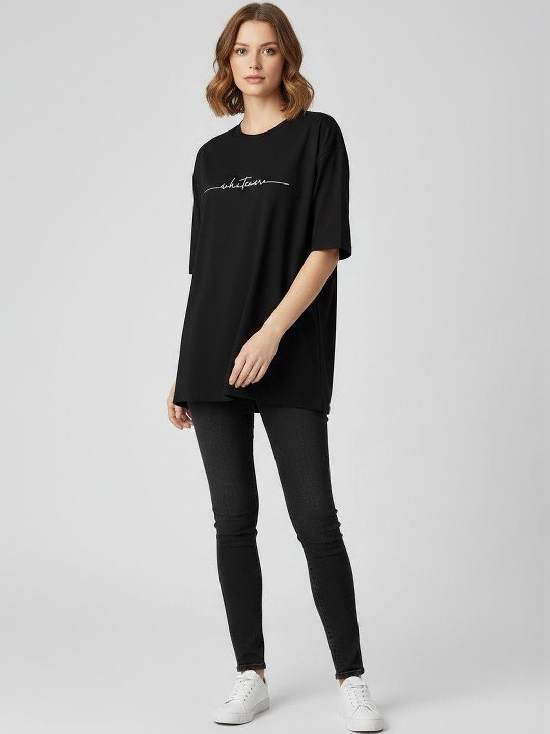 SZN Women Typography Printed T-shirt