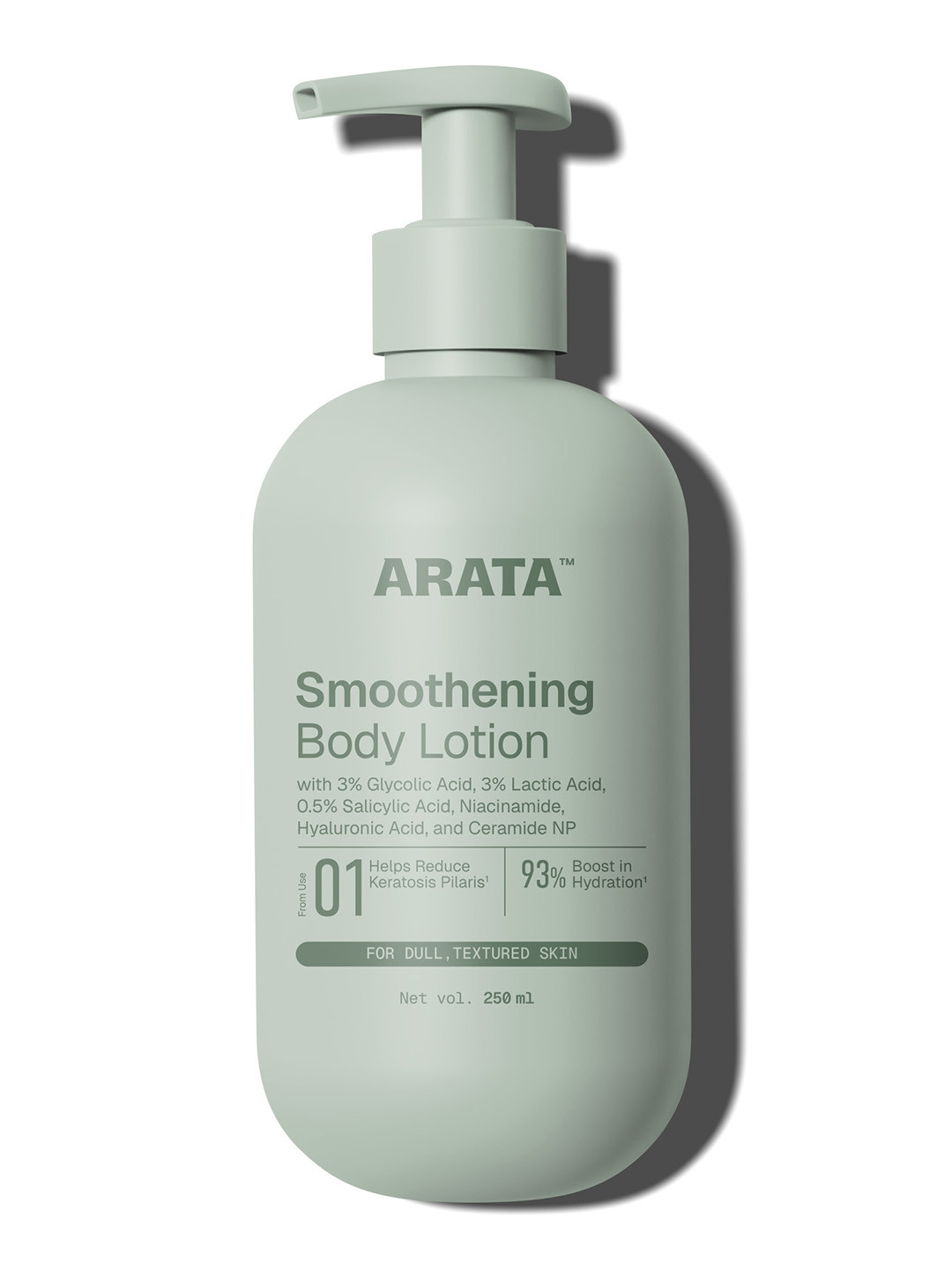 ARATA 6.5% AHA+BHA Body Lotion for Multi-Active Exfoliation - 250 ml