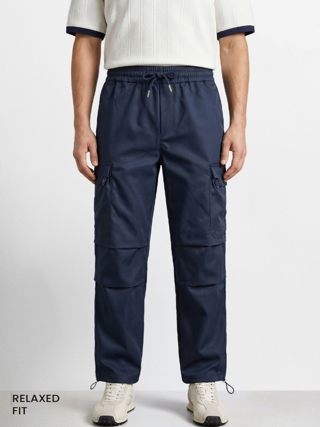 The Indian Garage Co Men Cargos Trousers