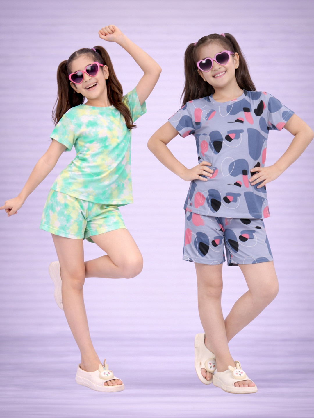 LITBABY Girls Printed Nightdress