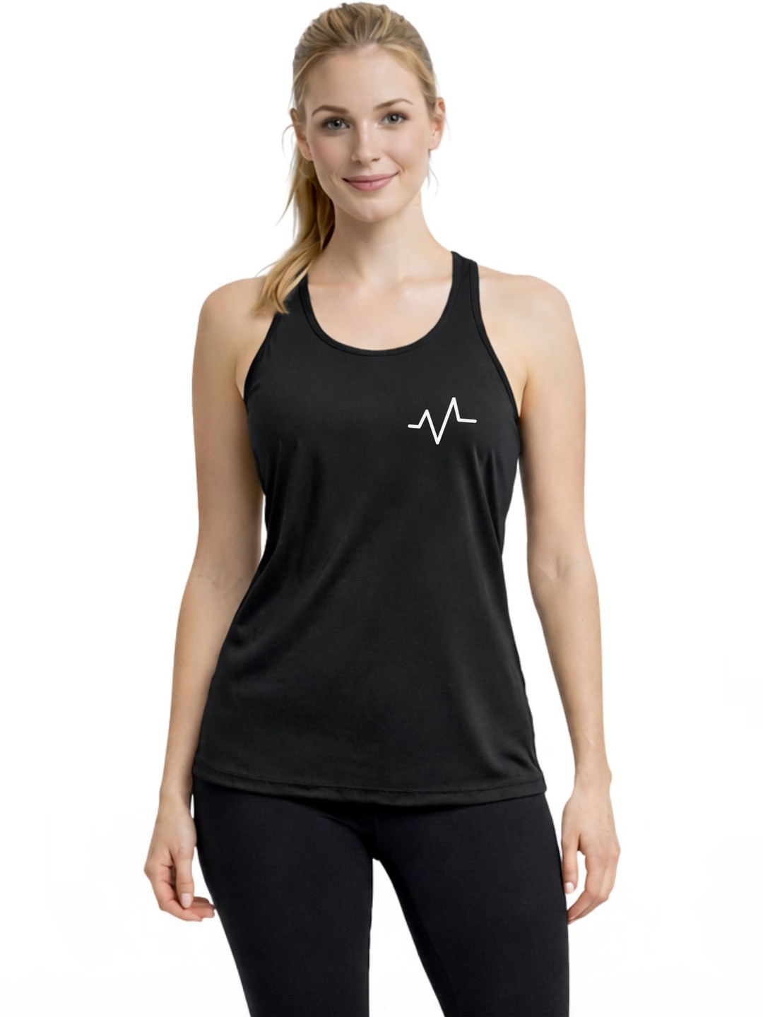 3Colors Printed Gym Vest
