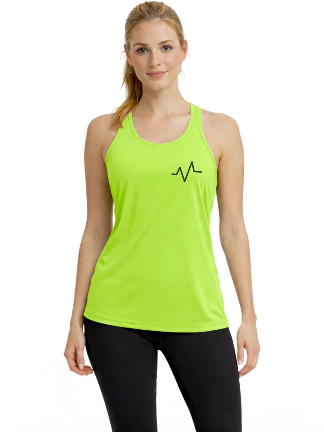3Colors Printed Gym Vest