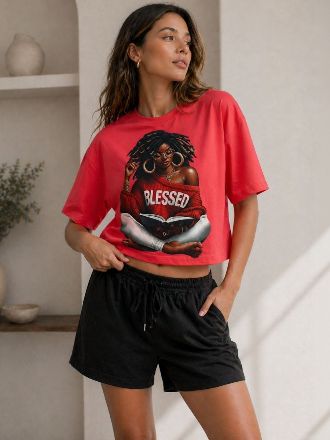 clobug Women Printed T-shirt