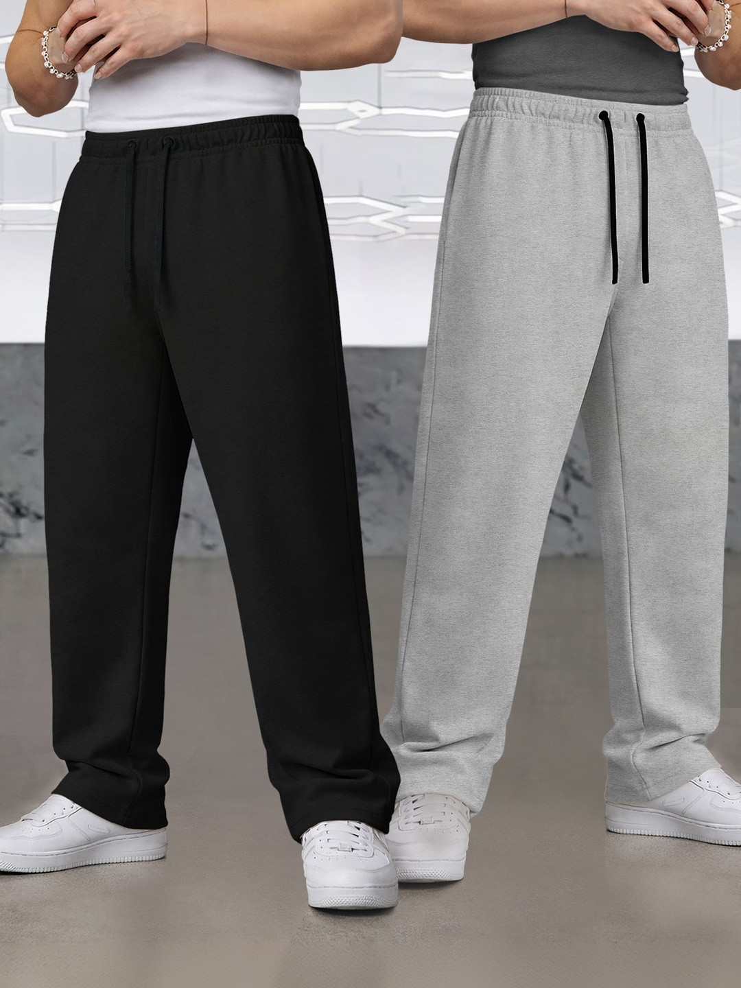 TRIPR Men Pack of 2 Baggy Track Pants