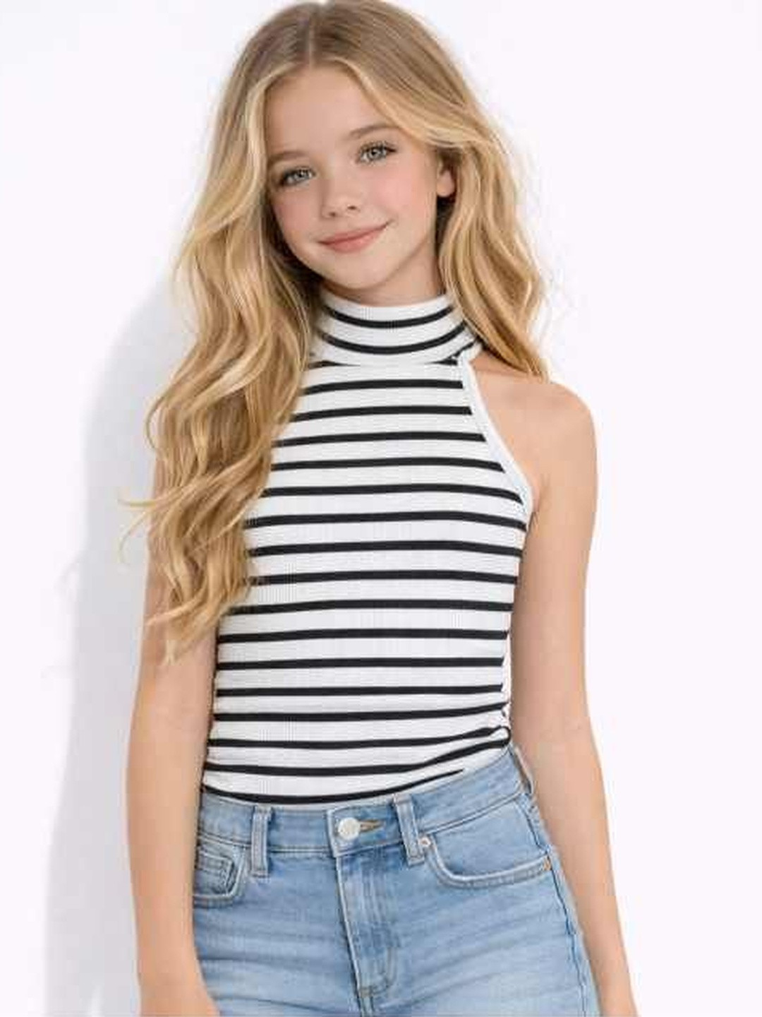 RAMIAAZ Girls Cotton Blend Tops
