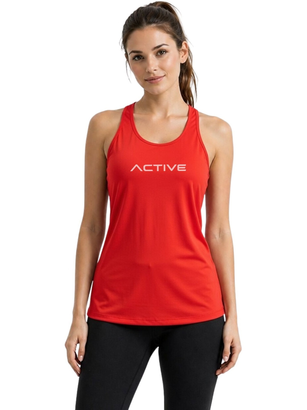 3Colors Printed Gym Vest