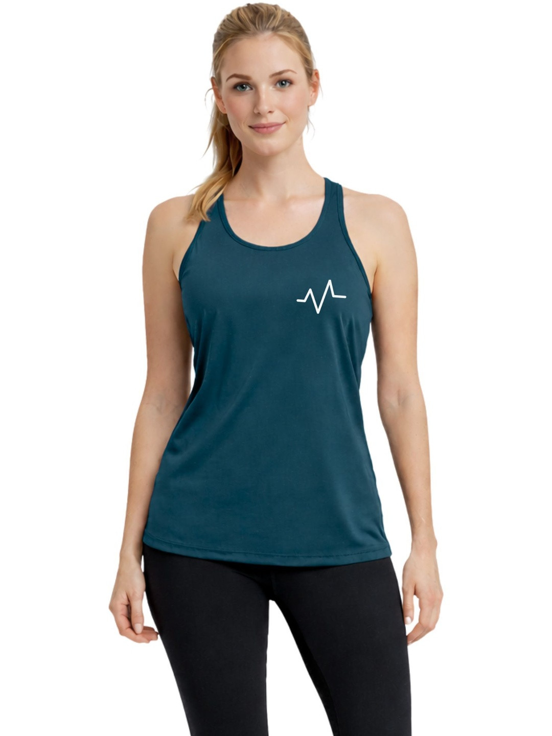 3Colors Printed Gym Vest