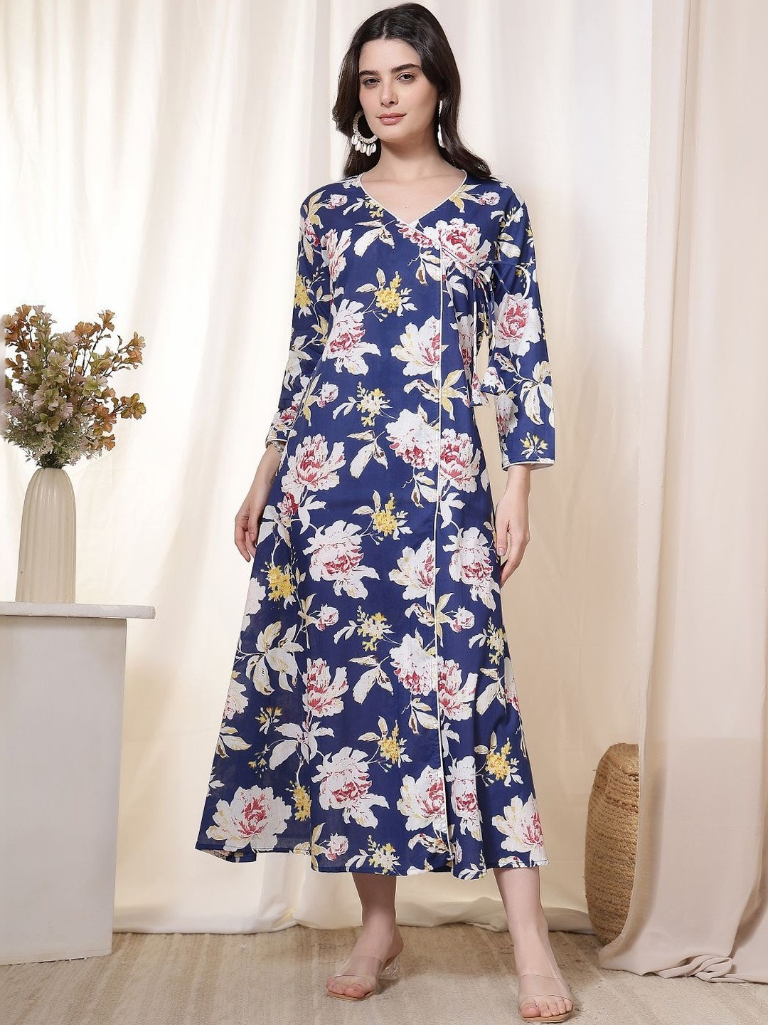 Kalphem Women Floral Printed Floral Kurta