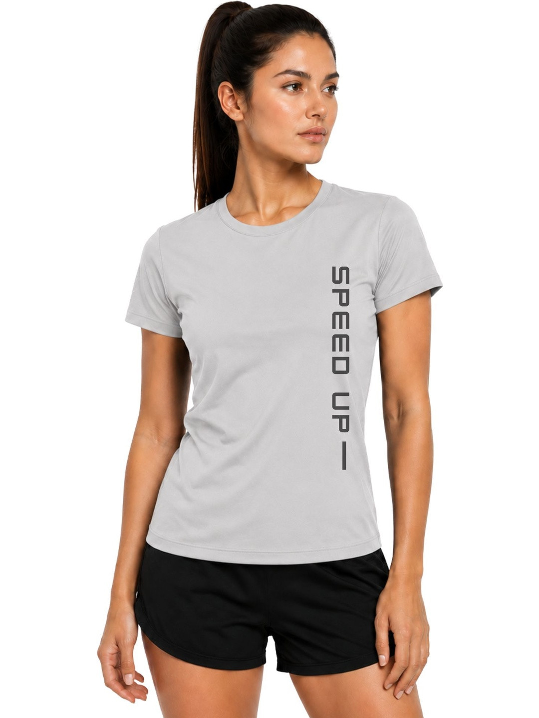 3Colors Women Typography Printed Dri-FIT T-shirt