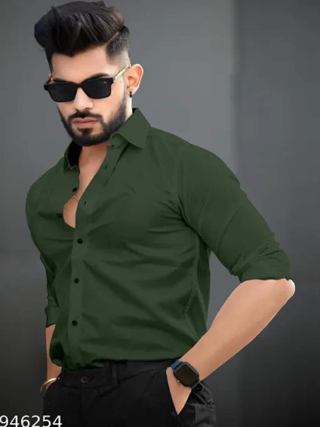 EMTY FASHION Men Slim Fit Casual Shirt