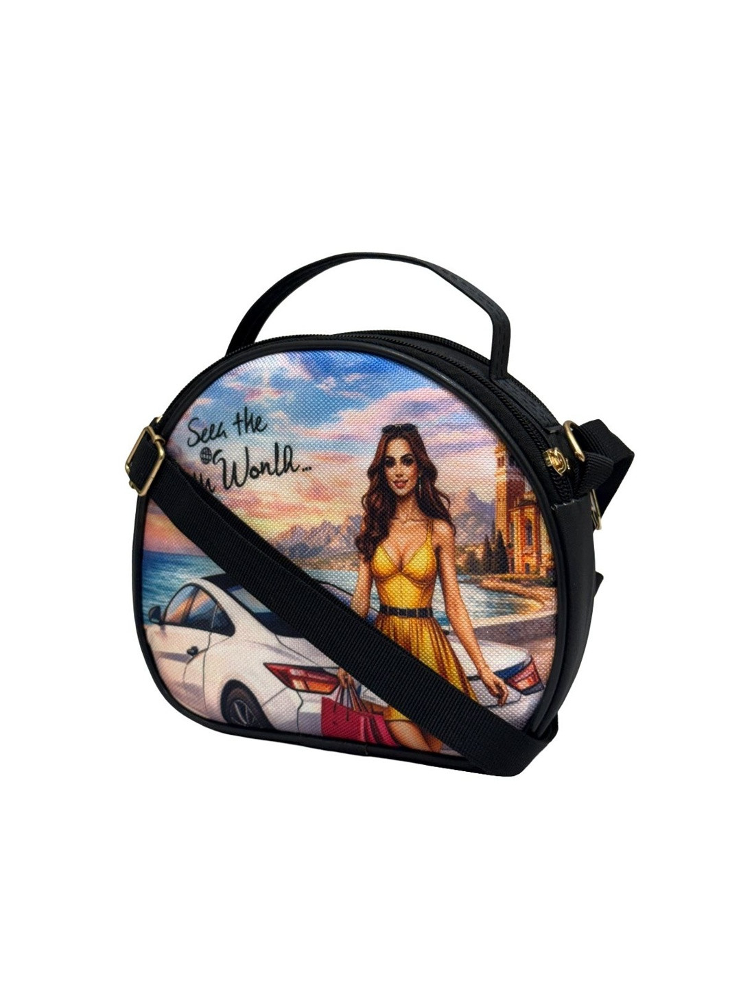 HERE&NOW Printed Sling Bag