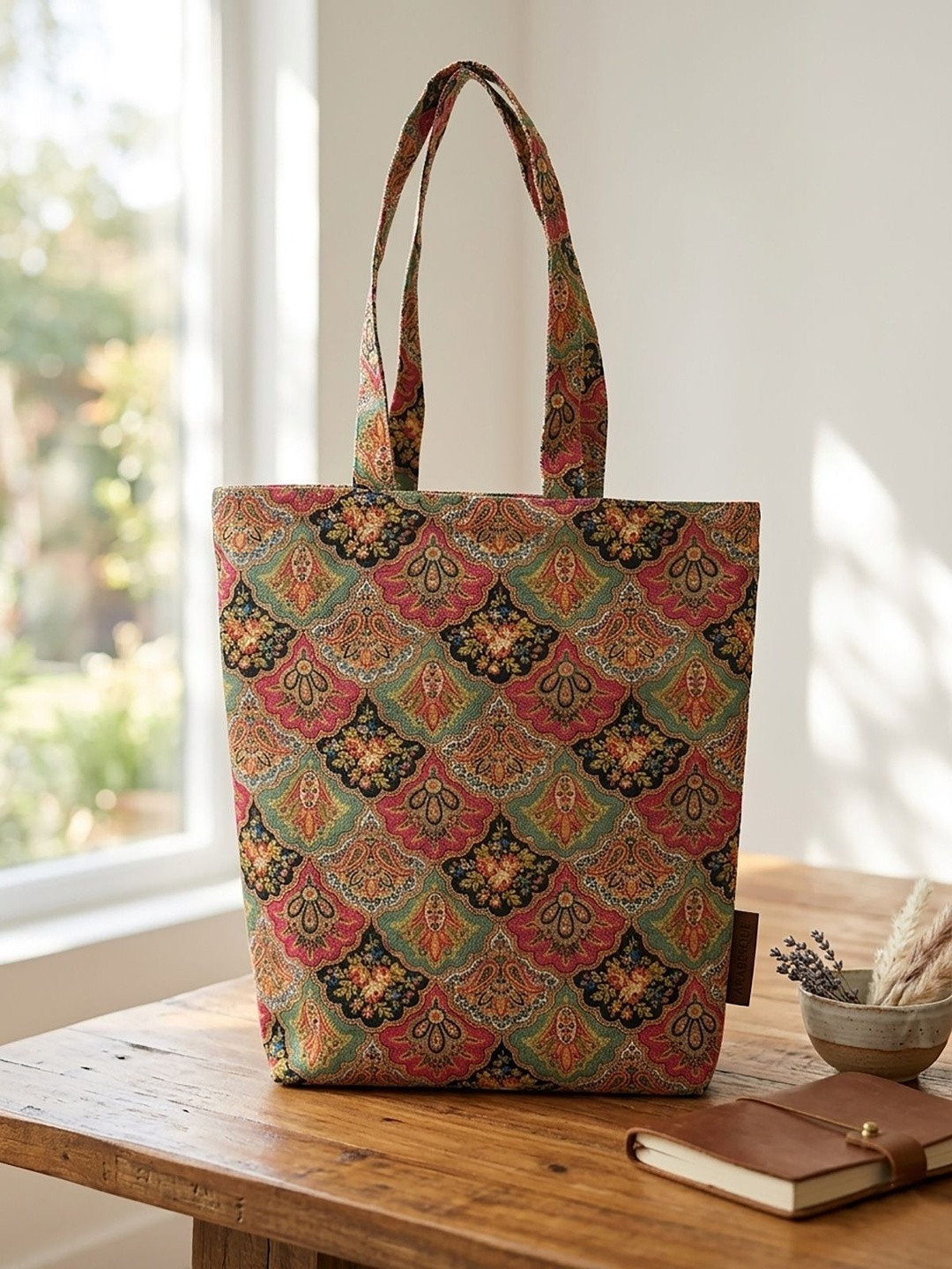 BANDICOOT Ethnic Motifs Printed Shopper Tote Bag