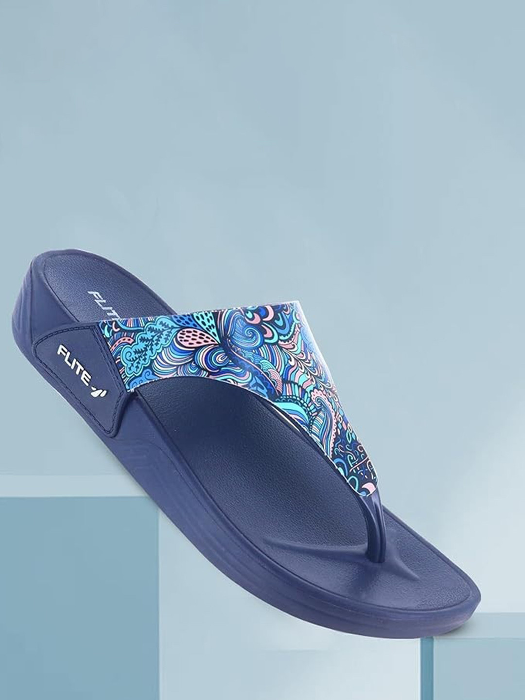 FLITE Women Printed Thong Flip-Flops