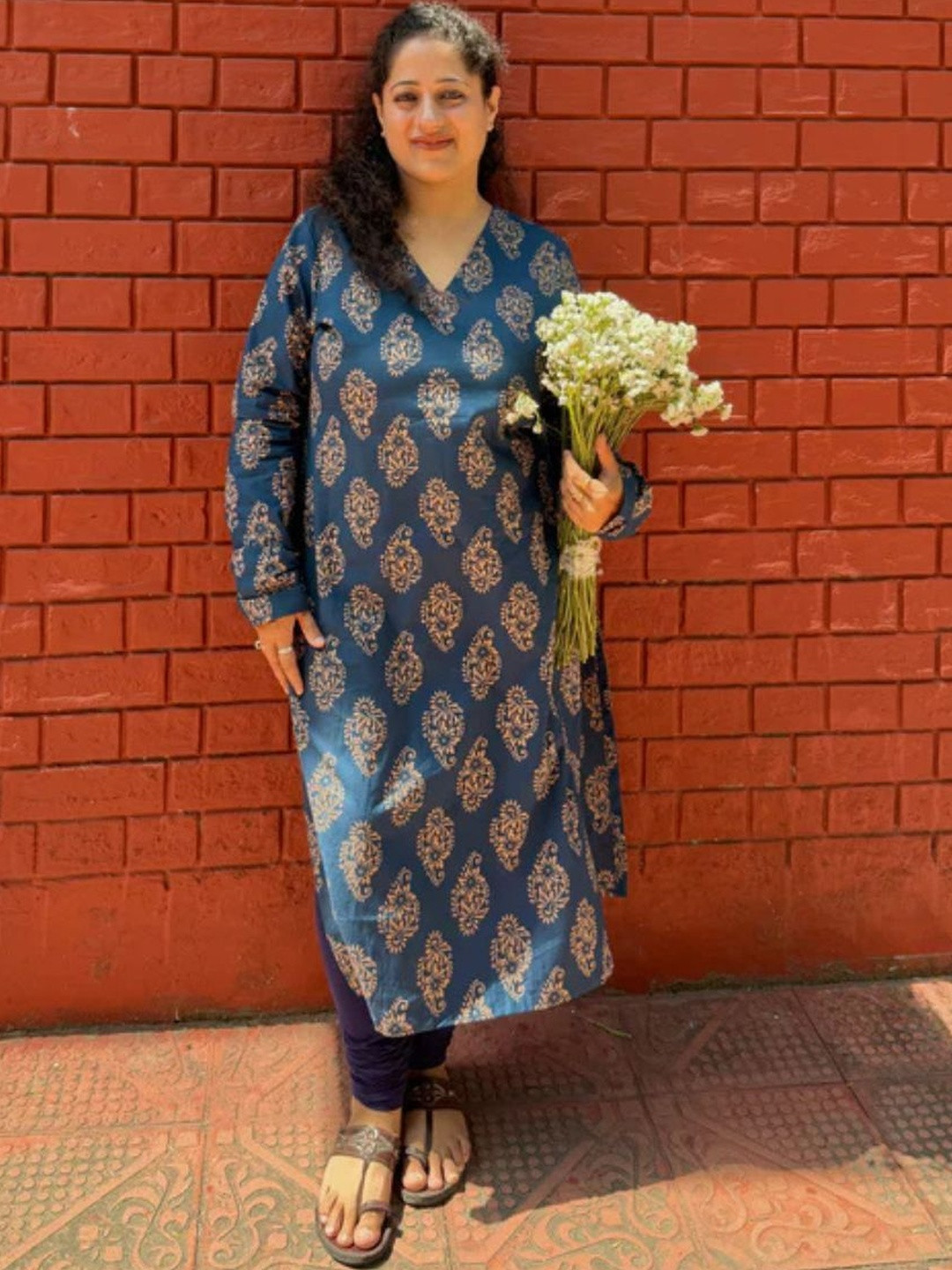 SHRIYANI Women Ethnic Motifs Printed Indie Prints Kurta