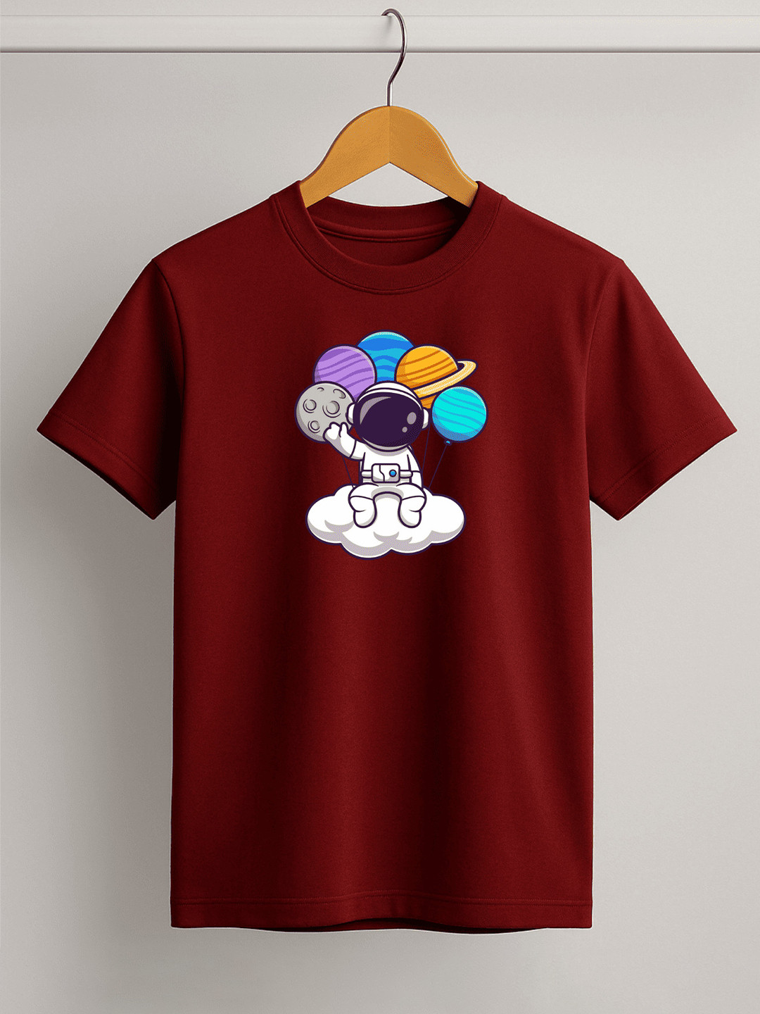 misbis Girls Printed Cotton T-shirt