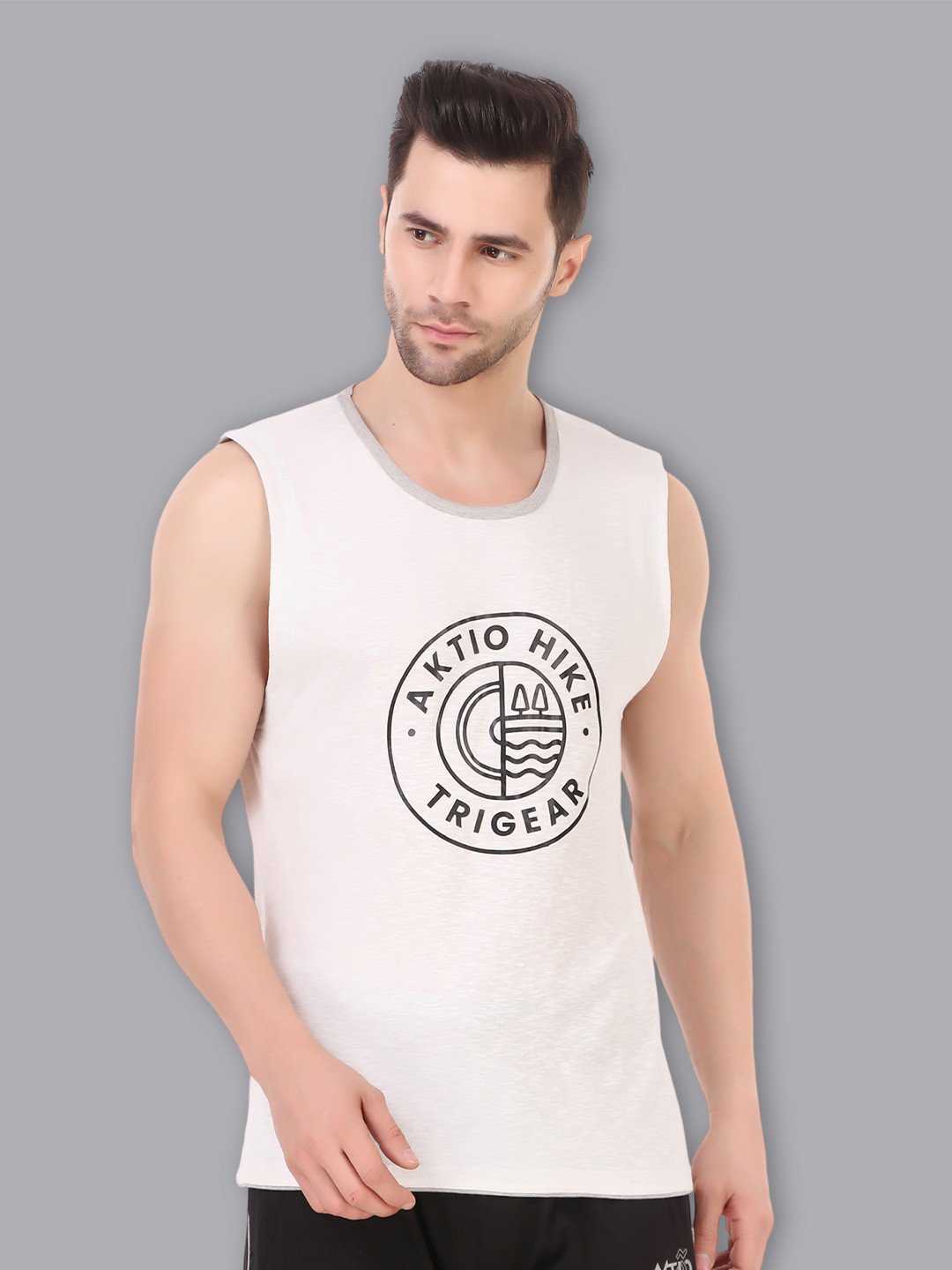 ALAKH HUB Men Raw Edge T-shirt