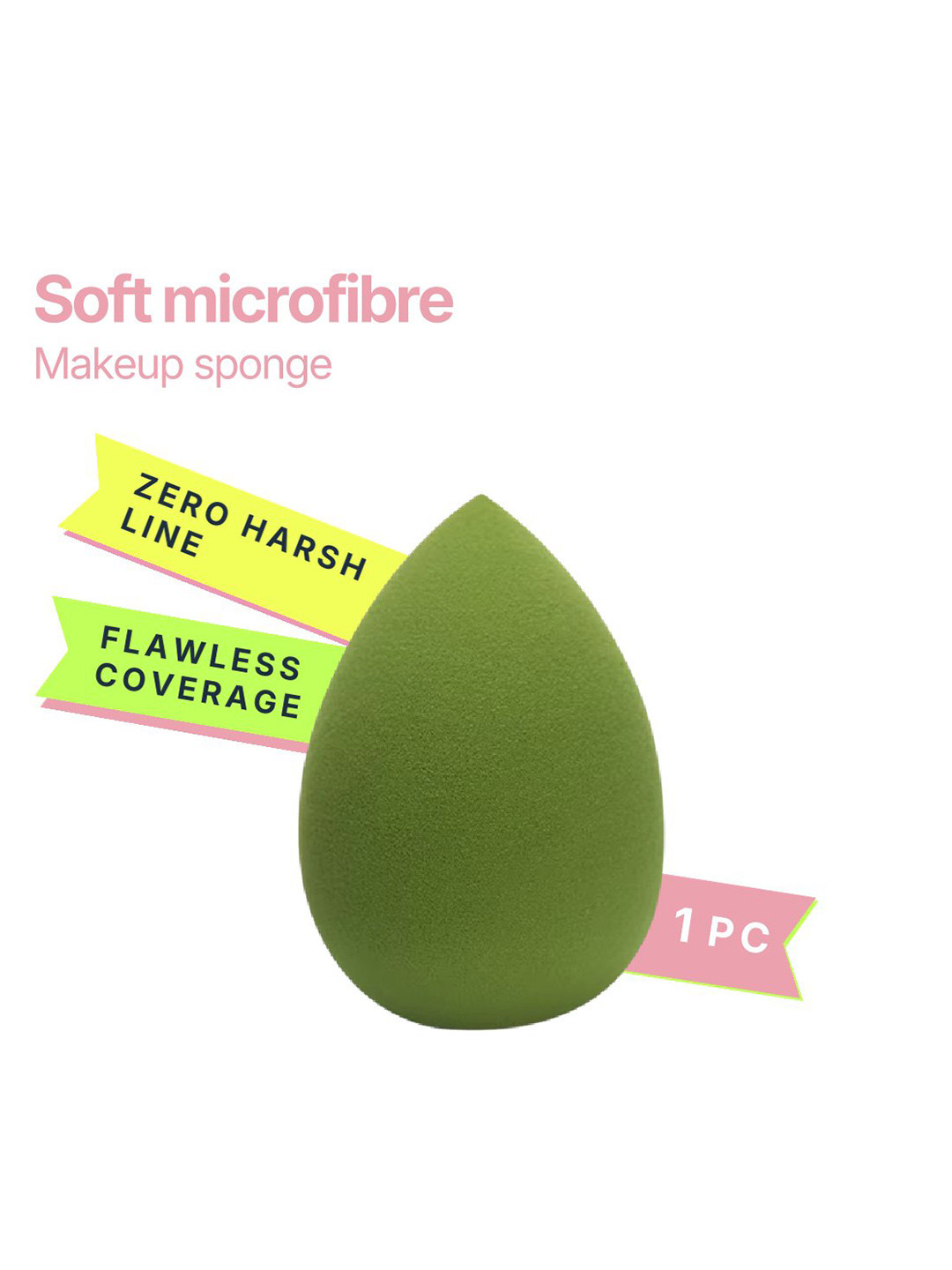 Makeup By Siti New Age Tear Drop Makeup Sponge - Green