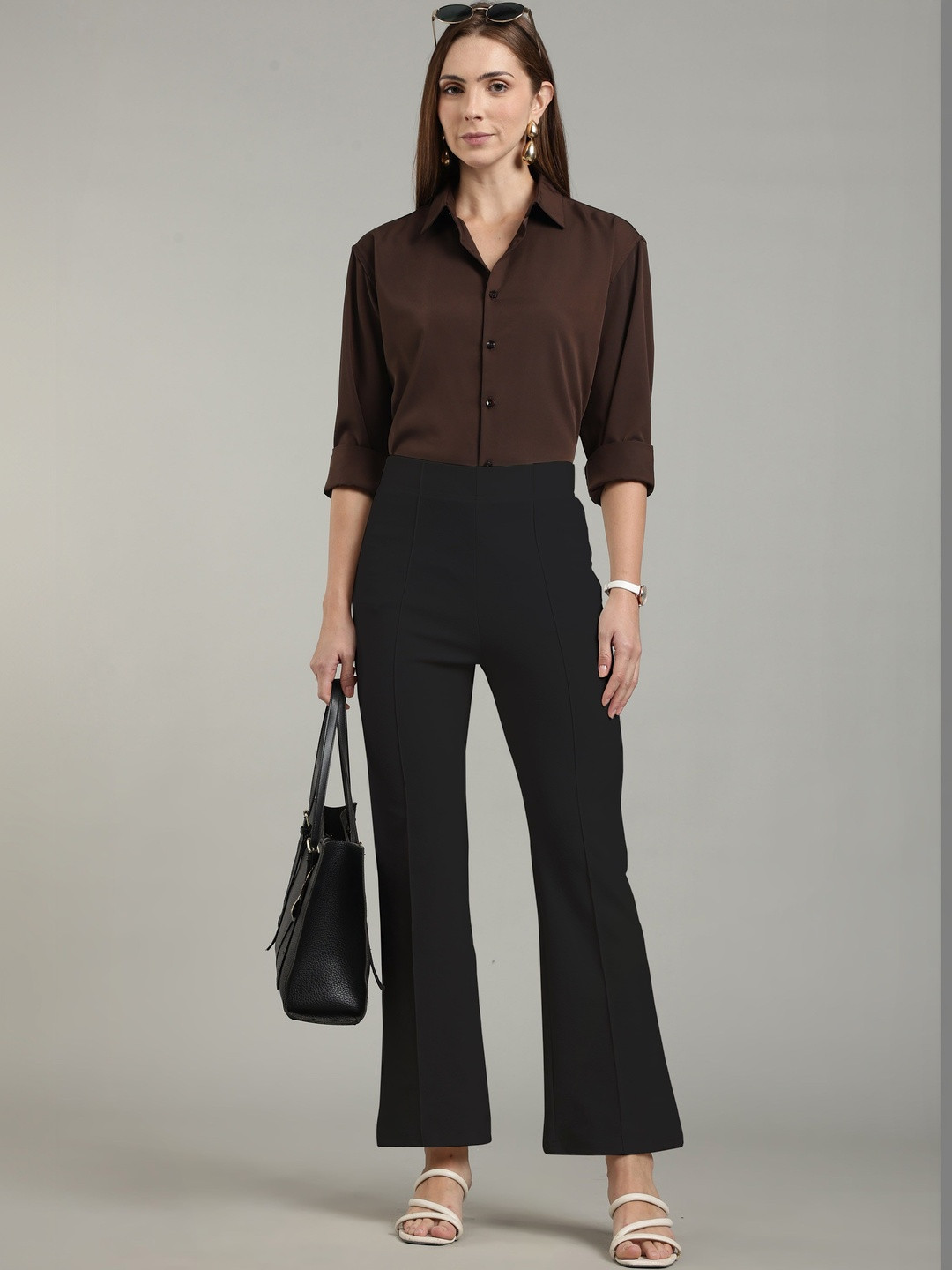 Moda Rapido Women Relaxed Easy Wash Trousers