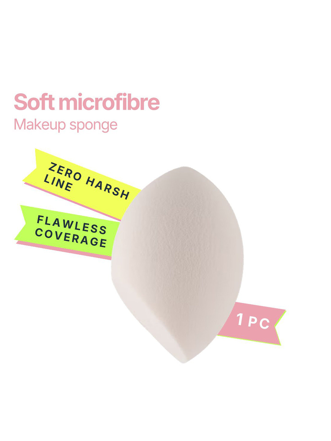 Makeup By Siti New Age Tear Drop Makeup Sponge - White