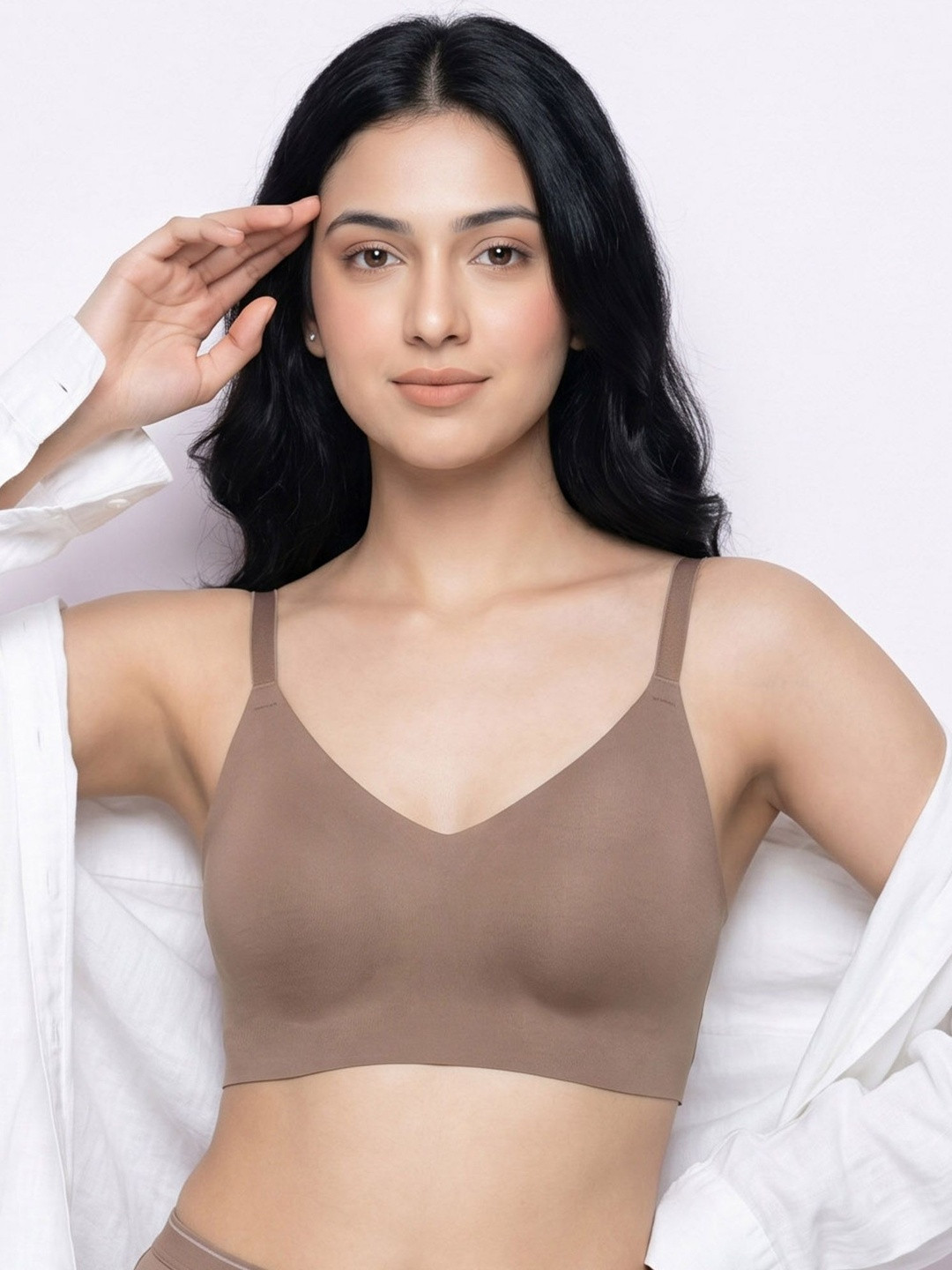 Intimist Cotton Non- Padded Full Coverage Bonded Bra