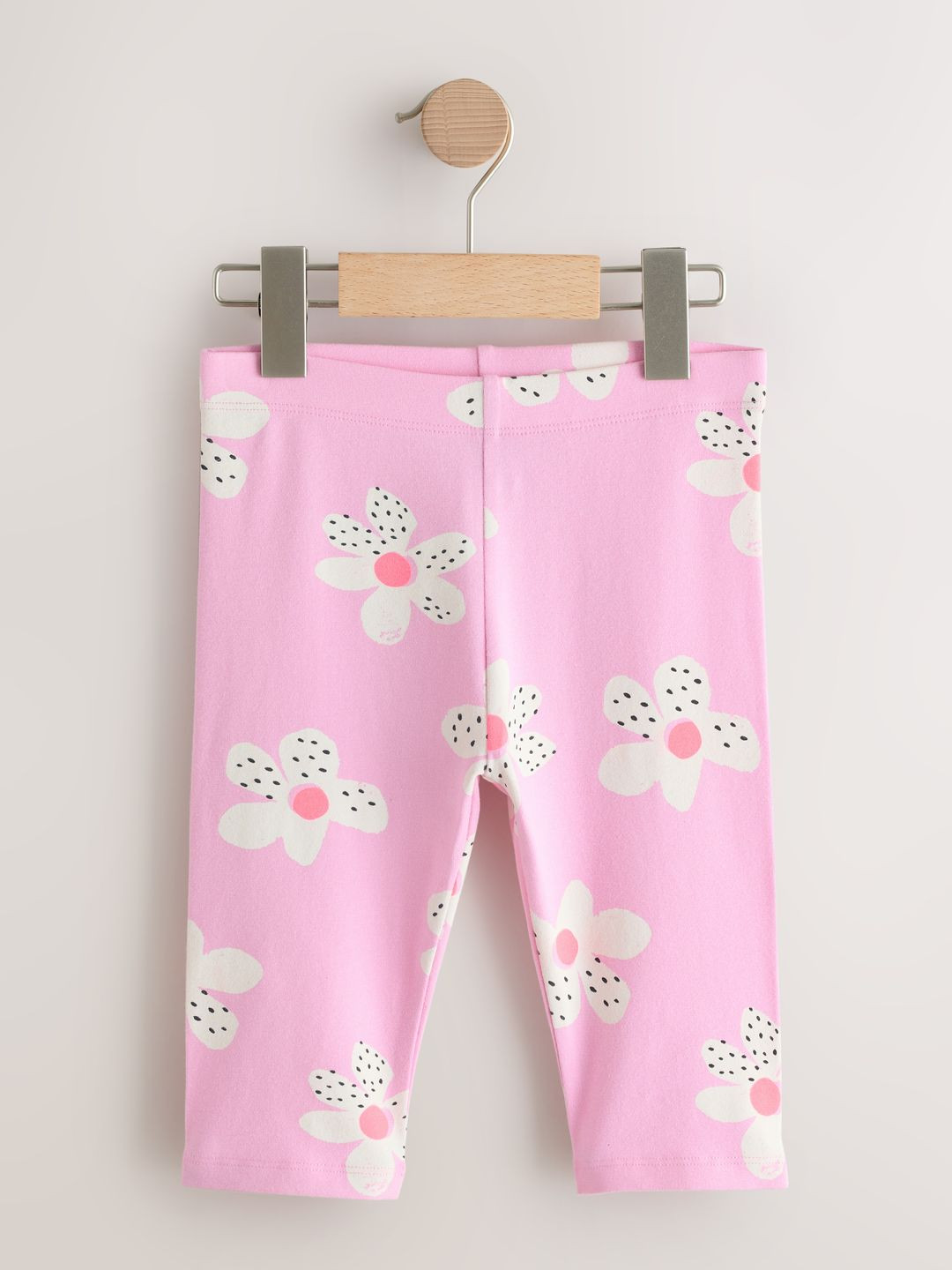 NEXT Girls Floral Printed Three-Fourth Leggings