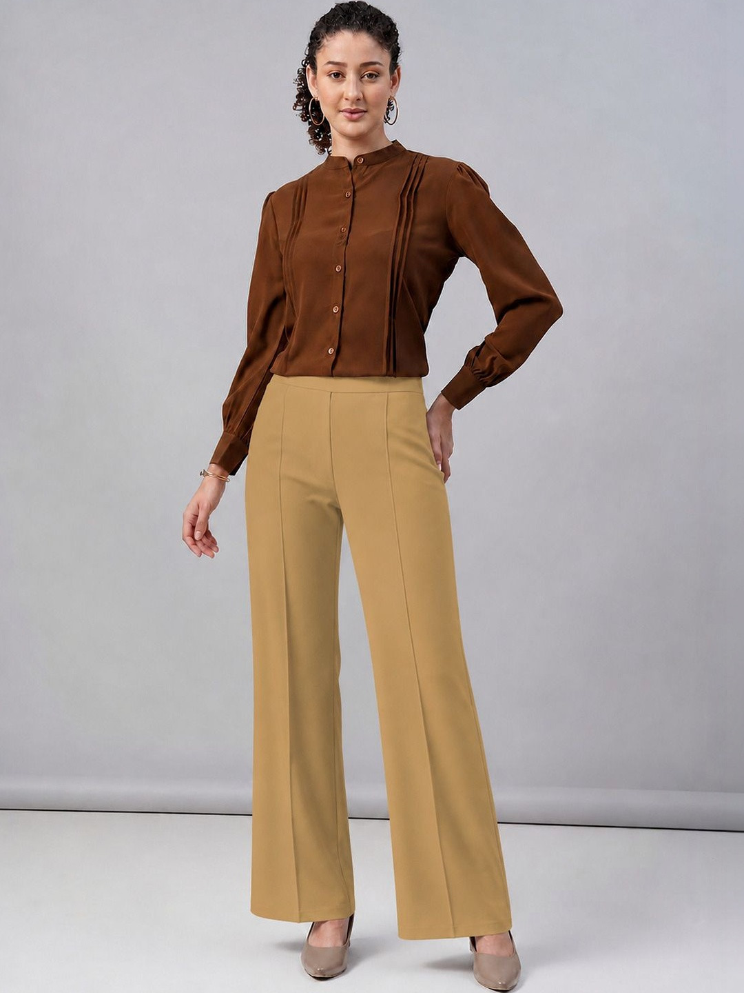 Moda Rapido Women Relaxed Easy Wash Trousers