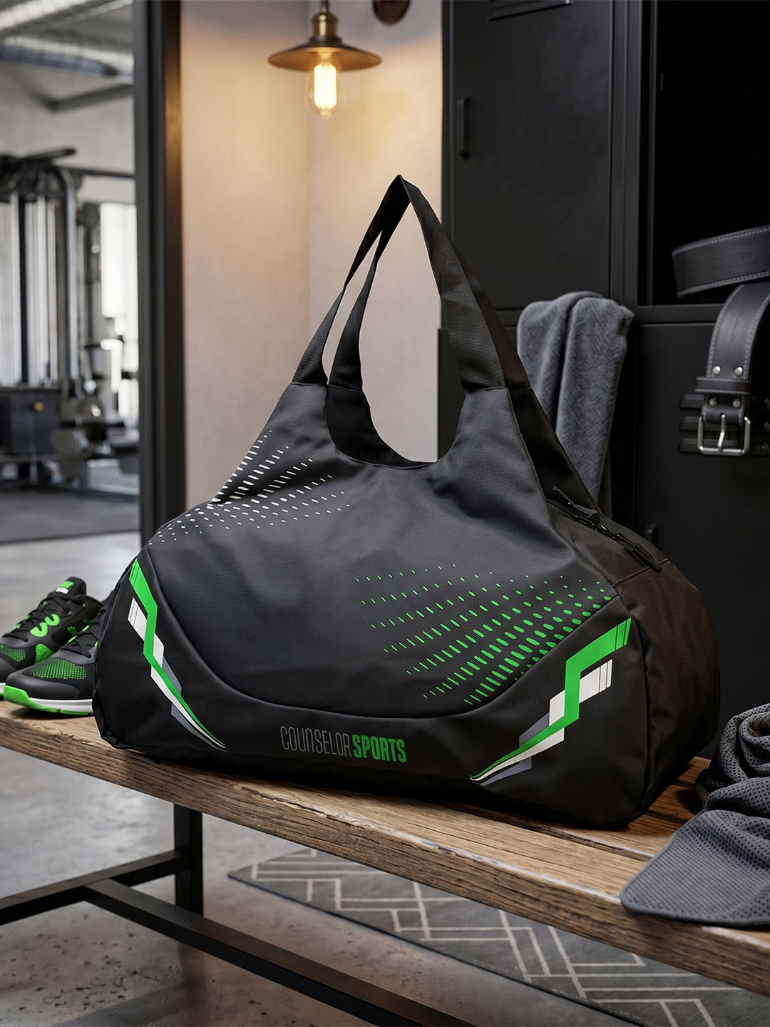 COUNSELOR Printed Medium Foldable Sports or Gym Duffel Bag