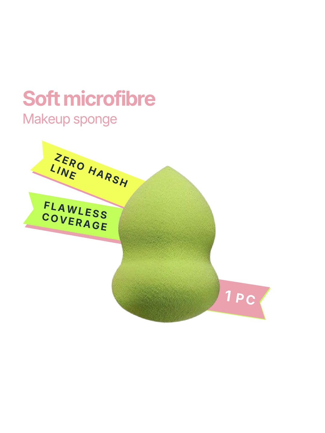 Makeup By Siti Lightweight Makeup Sponge Curved Beauty Blender