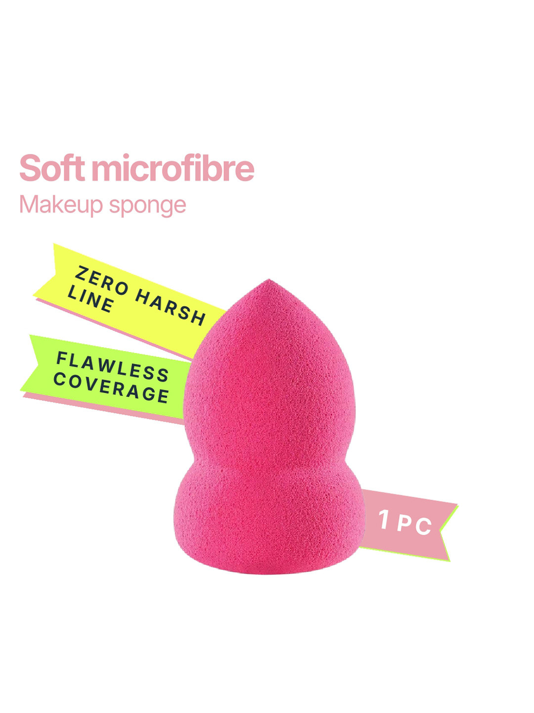 Makeup By Siti New Age Lightweight Makeup Sponge Curved Beauty Blender