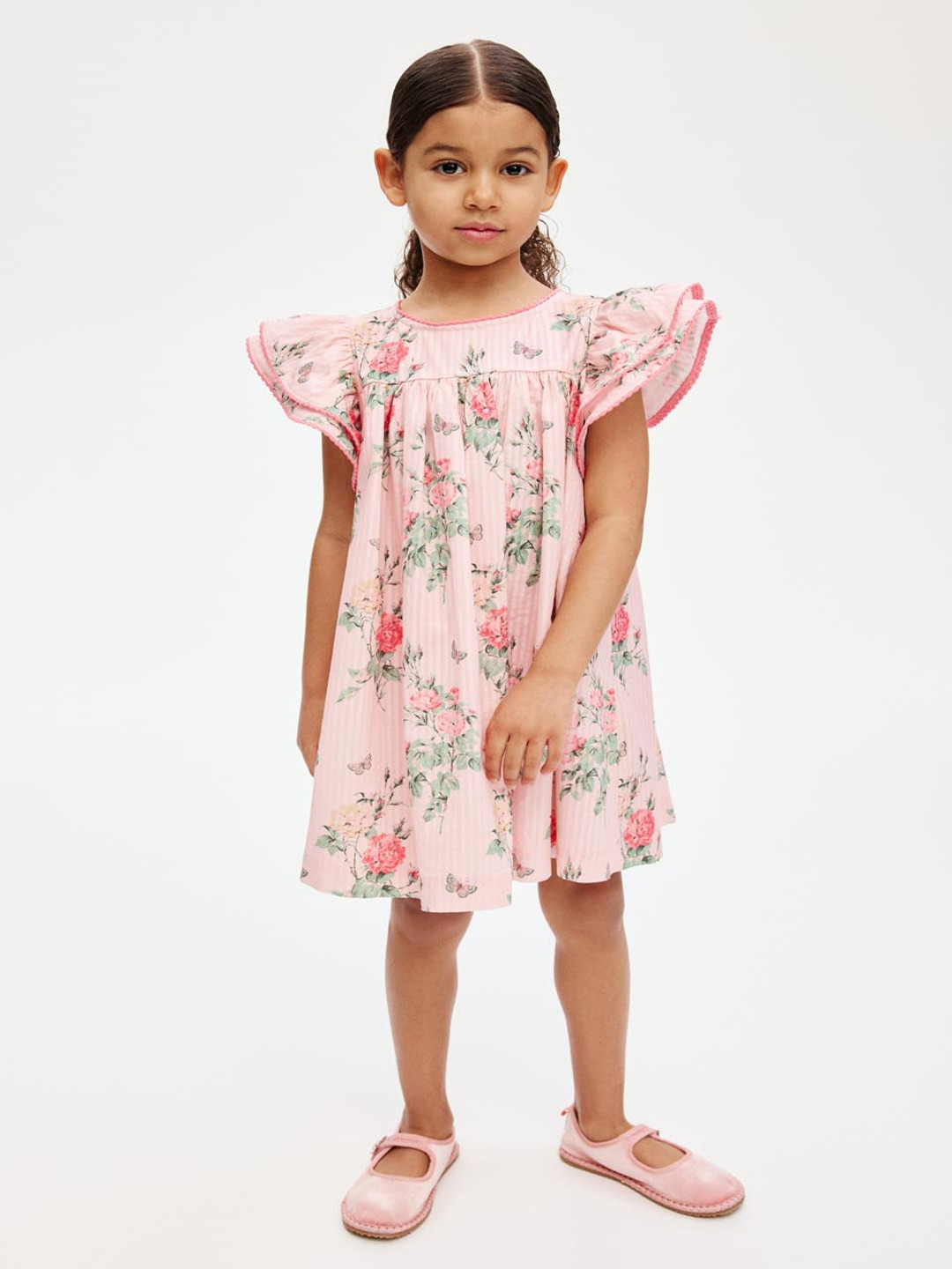 H&M Cotton Seersucker Dress