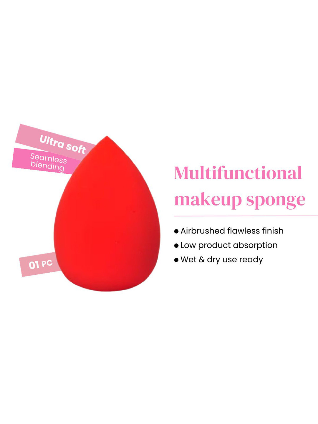 Rhe Cosmetics Ultra Soft Beauty Blender Sponge