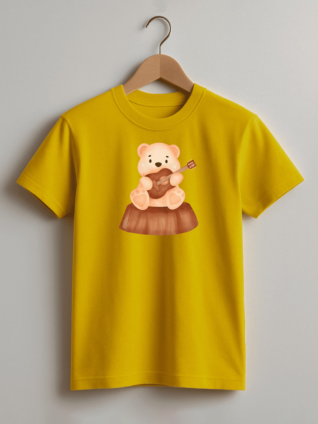 misbis Girls Printed Cotton T-shirt