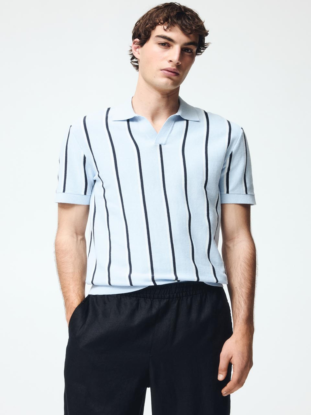 H&M Regular Fit Cotton Polo Shirt