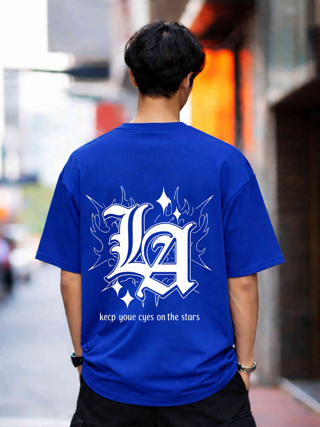 HIOR Men Typography Printed T-shirt