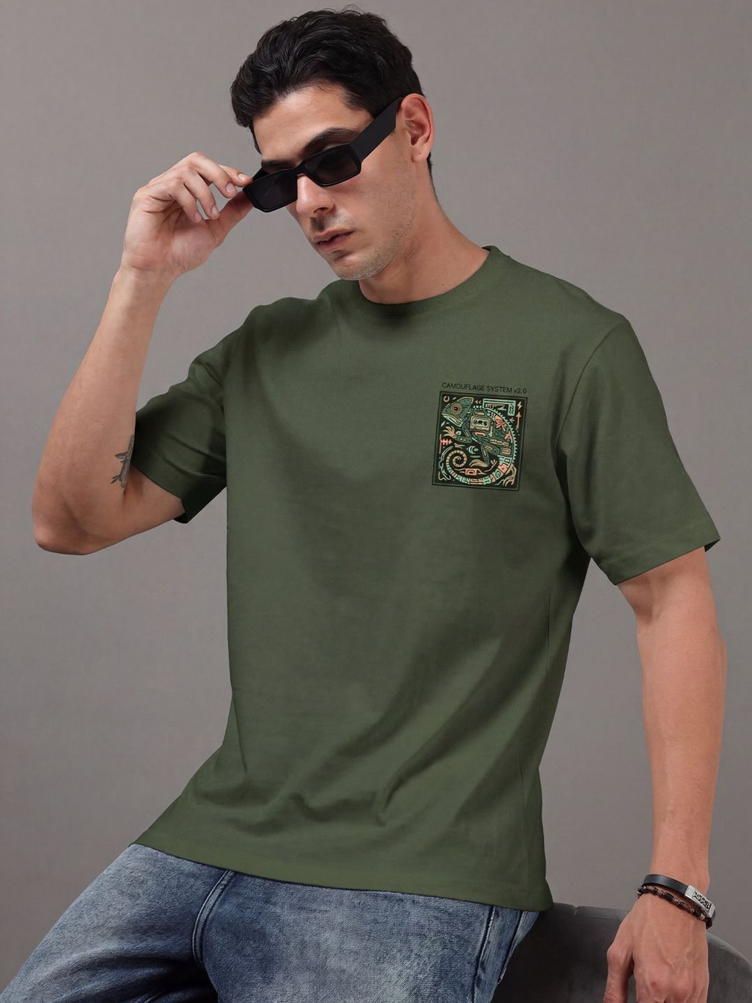 ARDEUR Men Printed T-shirt