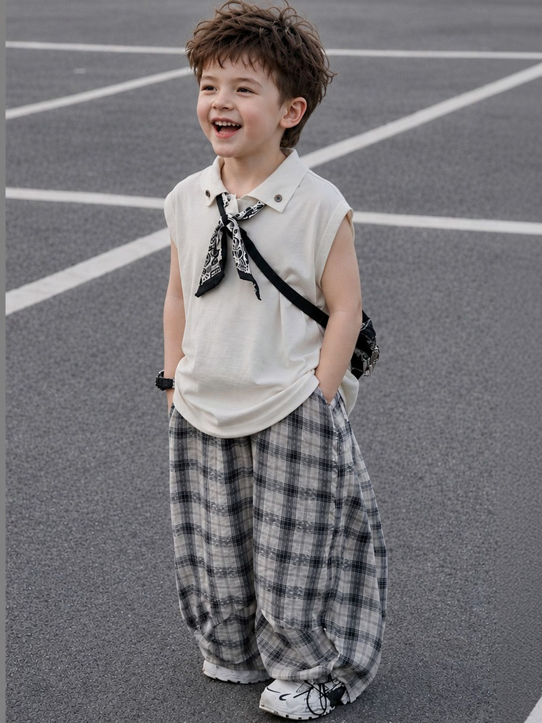 FOREVER FRIDAY Boys T-shirt with Trousers
