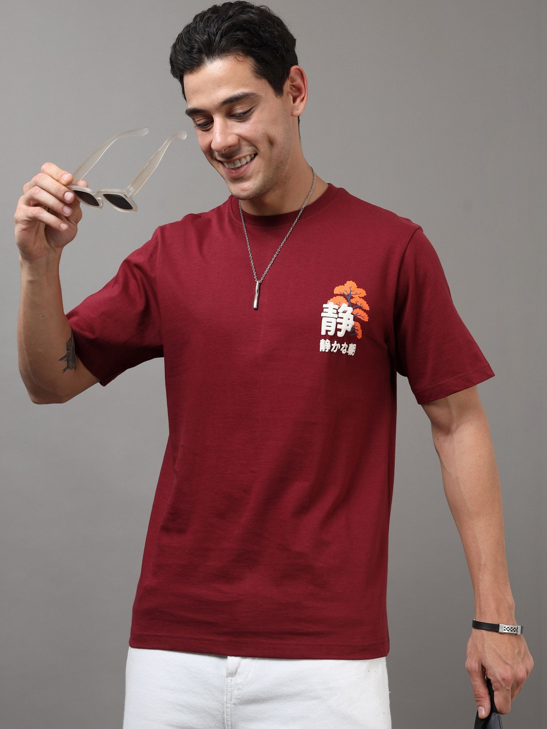 ARDEUR Men Printed T-shirt