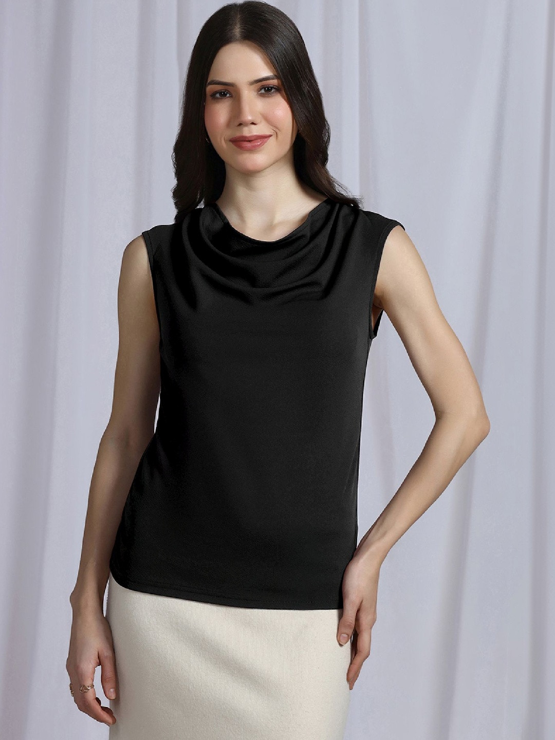 Selvia Cowl Neck Top