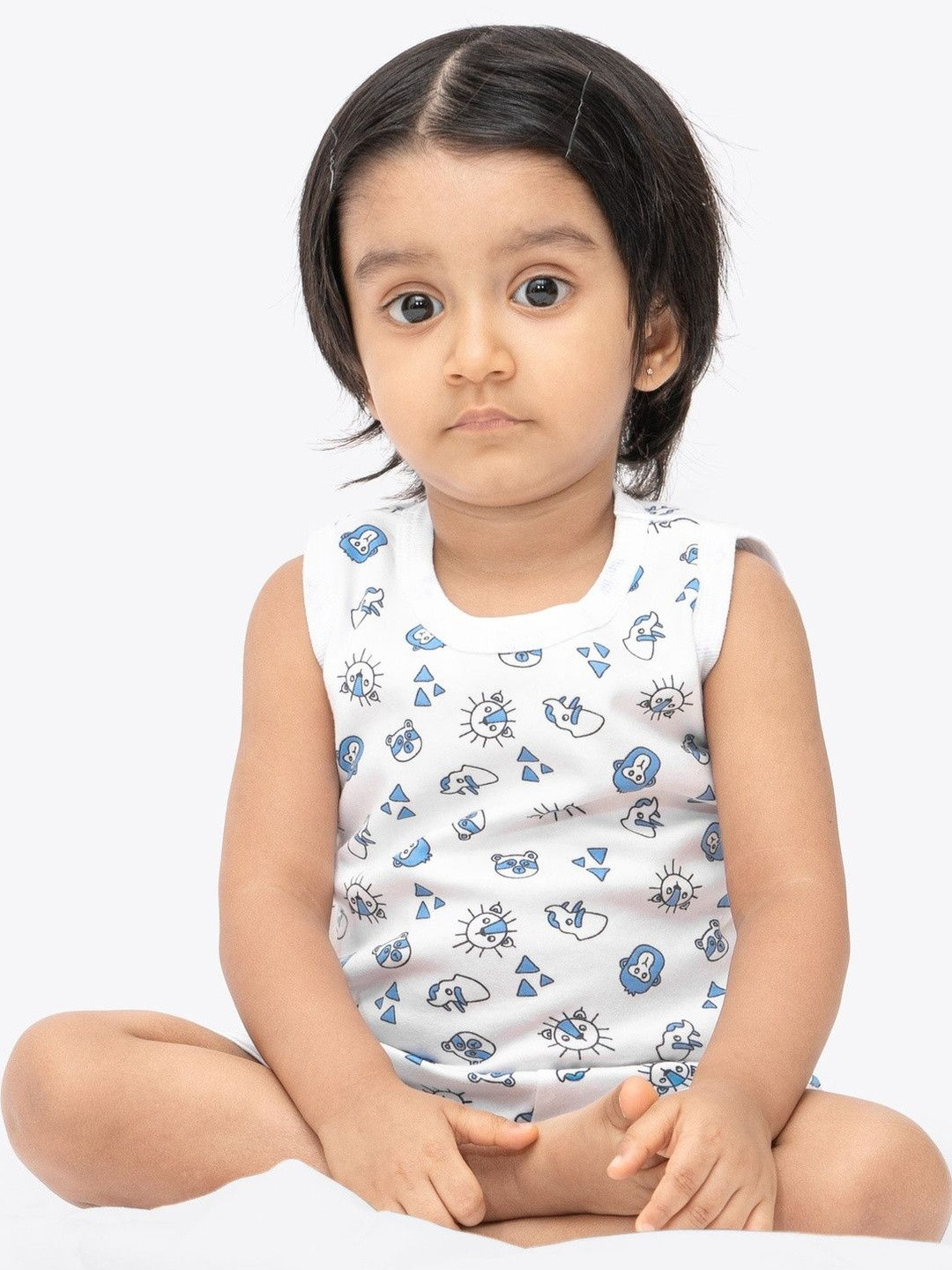 ariel Unisex Kids Printed T-shirt with Shorts